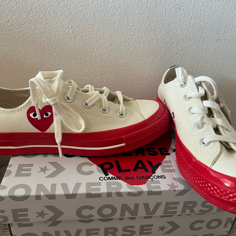 Converse Comme des Garçons Size 6 women’s